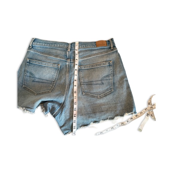 American Eagle Stretch Denim Shorts Size 14 US - Gently Used! - Picture 7 of 10
